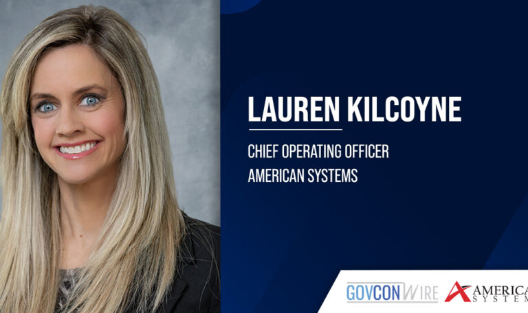 Lauren Kilcoyne. The operations executive will join AMERICAN Systems in January as COO.