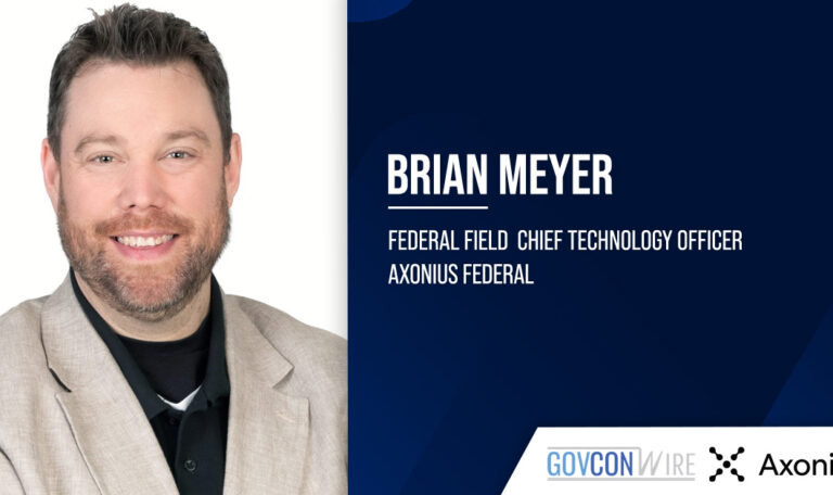Brian Meyer. The field CTO at Axonius Federal discussed cybersecurity asset management and its benefits to agencies.