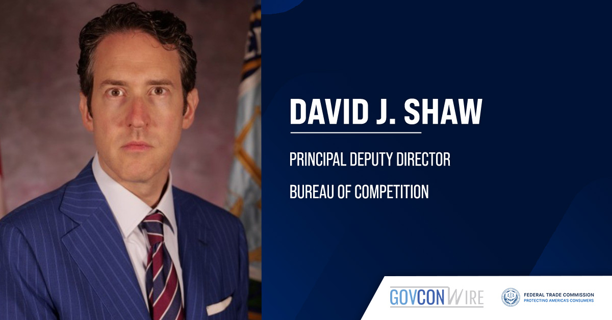 David J. Shaw of FTC's Bureau of Competition. Shaw explained the FTC's order for Boeing to divest Spirit assets