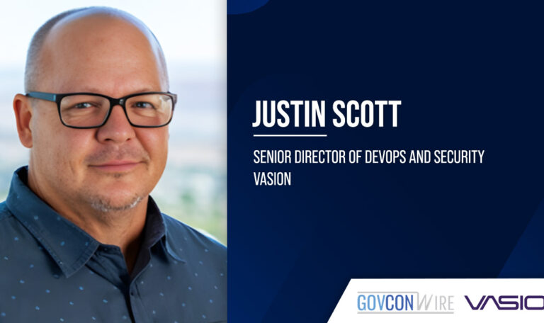 Justin Scott. Vasion’s senior director of DevOps and security highlighted the need for agencies to advance print security.