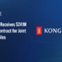 Kongsberg Defence & Aerospace logo. Kongsberg booked a $241 million Air Force contract for JSM Lot 2 production.