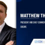 Socure Promotes Matthew Thompson to President, Chief Commercial Officer Socure President and CCO Matthew Thompson. Matthew Thompson was appointed president and chief commercial officer at Socure.