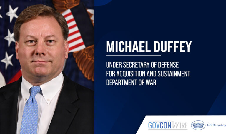 Michael Duffey. Pentagon's top acquisition official is set to deliver keynote speech at Jan. 2026 Potomac Officers Club event