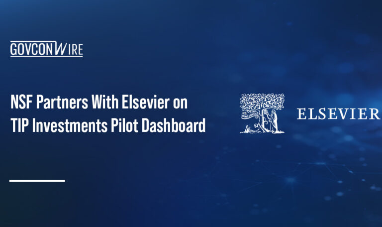 Elsevier logo. NSF TIP collaborated with Elsevier on the Pure platform-backed TIP Investments Pilot dashboard.