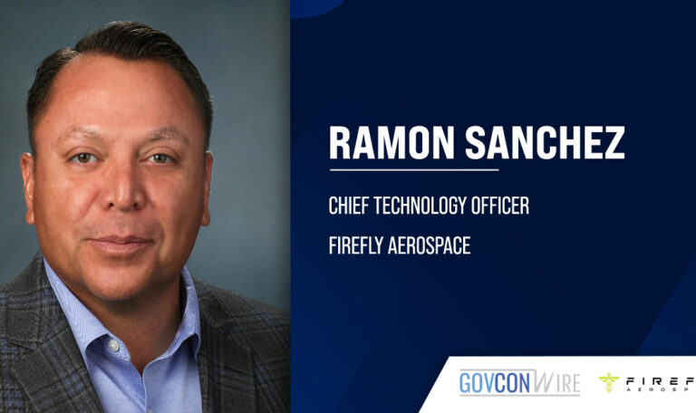 Ramon Sanchez, chief technology officer at Firefly Aerospace. Sanchez joined Firefly Aerospace after 12 years at Boeing