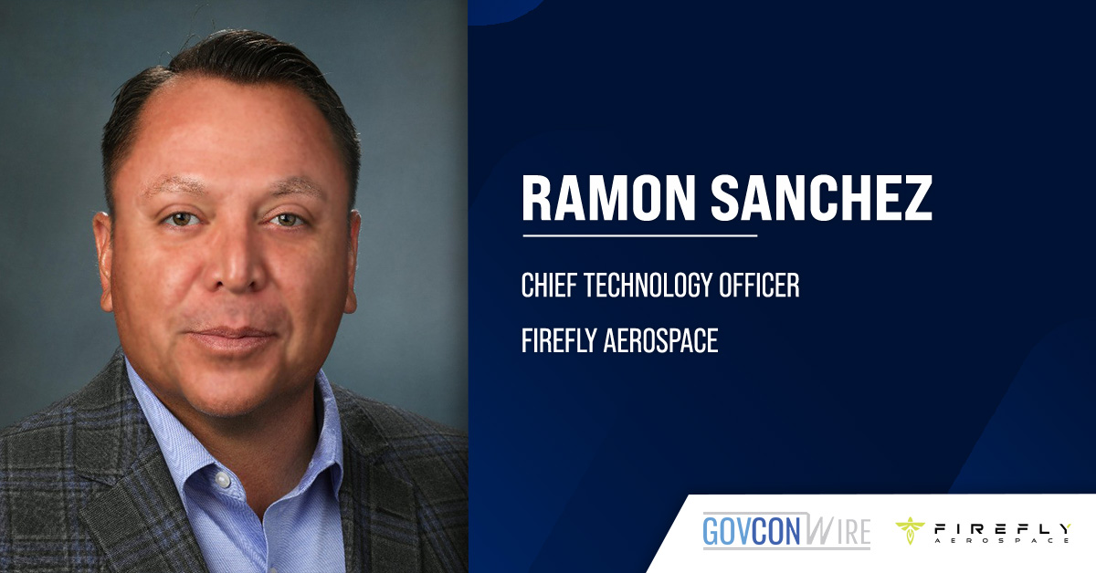 Firefly Aerospace Appoints Boeing Veteran Ramon Sanchez as Chief Operating Officer Ramon Sanchez, chief technology officer at Firefly Aerospace. Sanchez joined Firefly Aerospace after 12 years at Boeing