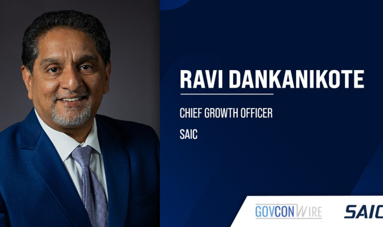 SAIC CGO Ravi Dankanikote. Former Peraton and CACI executive Ravi Dankanikote has been named chief growth officer at SAIC.