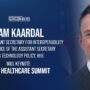 Sam Kaardal. The deputy assistant secretary for interoperability within HHS ASTP will keynote the 2025 Healthcare Summit.