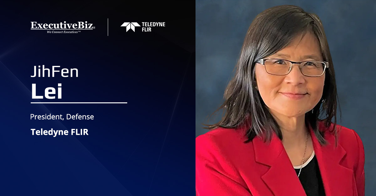 JihFen Lei. Teledyne elevates JihFen Lei to senior vice president