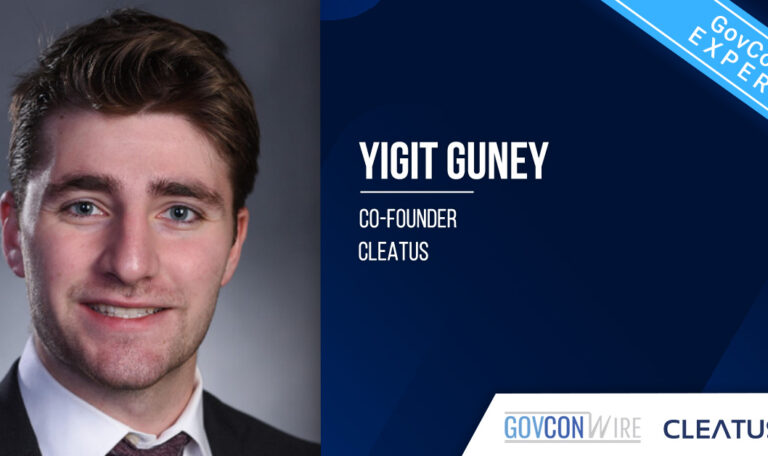 Yigit Guney. The CLEATUS co-founder shares how agentic AI is transforming government contracting by executing multi-step work