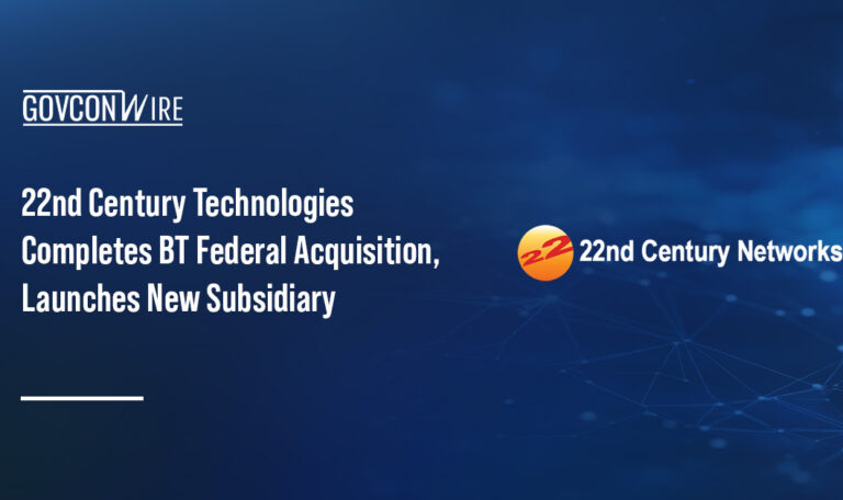 22nd Century Network logo. TSTCI has acquired BT Federal and launched a new subsidiary.