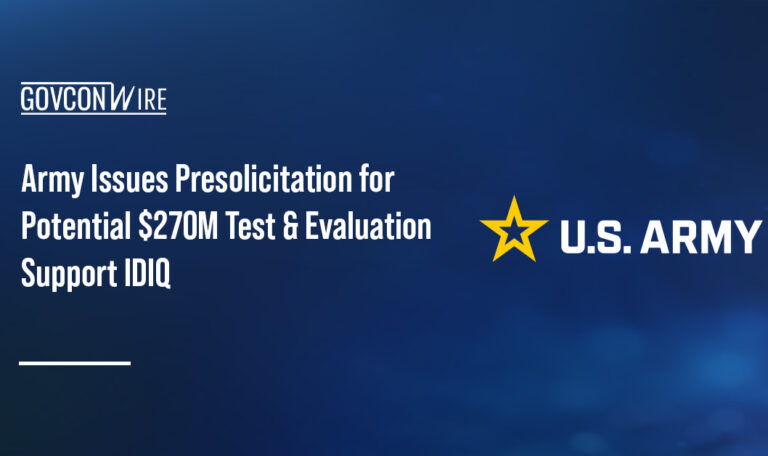 U.S. Army logo. The U.S. Army has issued a presolicitation notice for the ITESS contract.