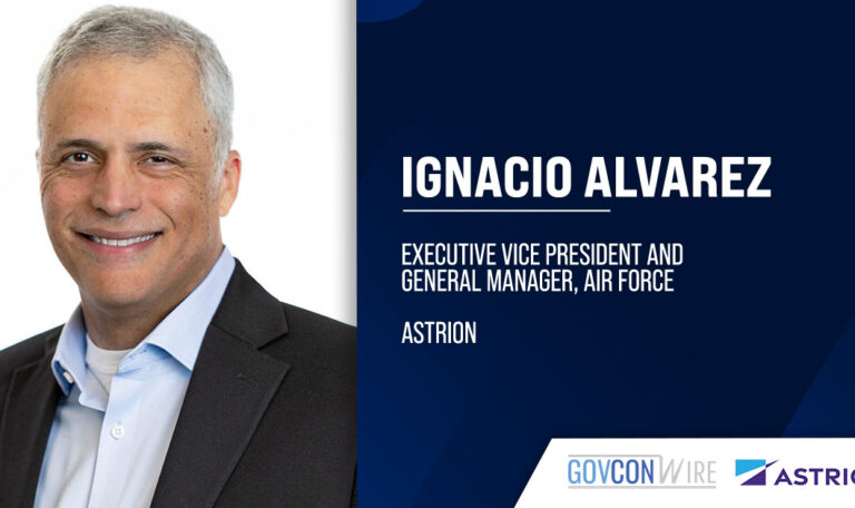 Astrion's Ignacio Alvarez. Astrion has promoted Ignacio Alvarez to executive vice president and general manager of Air Force.