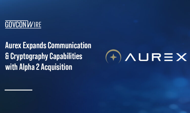 Aurex logo. Aurex has acquired Alpha 2 to expand its secure communications and advanced cryptography capabilities.