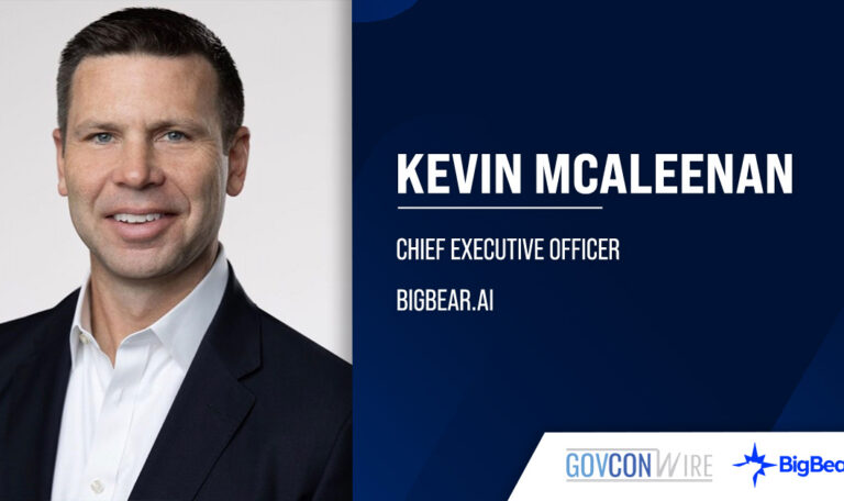 Kevin McAleenan. BigBear.ai's CEO commented on the acquisition of CargoSeer's assets.