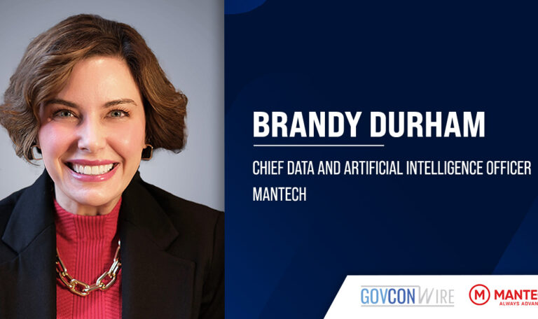 Brandy Durham, chief data and artificial intelligence officer at ManTech. Durham joined ManTech as VP of its AI practice