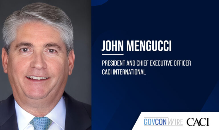 CACI President and CEO John Mengucci. The U.S. Army awarded CACI a task order for spectrum dominance support.