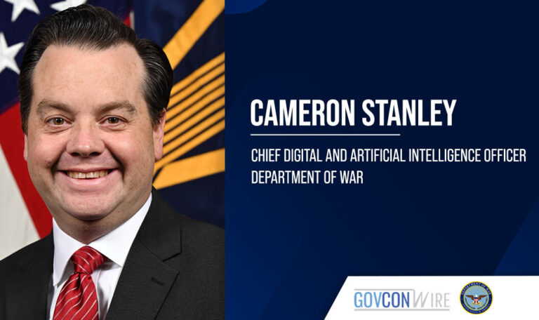 Cameron Stanley. The DOW CDAO calls on industry to deliver innovative technologies as the Pentagon advances its AI strategy.