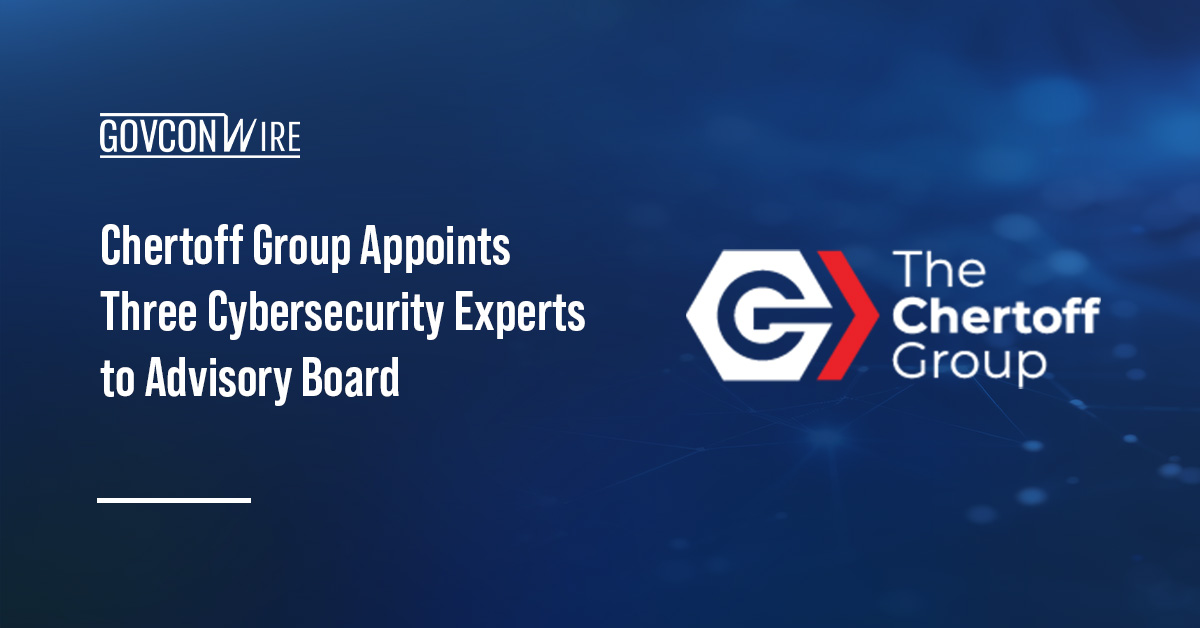 Chertoff Group Appoints Three Cybersecurity Experts to Advisory Board Chertoff Group logo. The Chertoff group has added three cybersecurity professionals to its board of advisors.