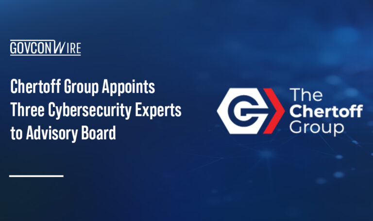 Chertoff Group logo. The Chertoff group has added three cybersecurity professionals to its board of advisors.