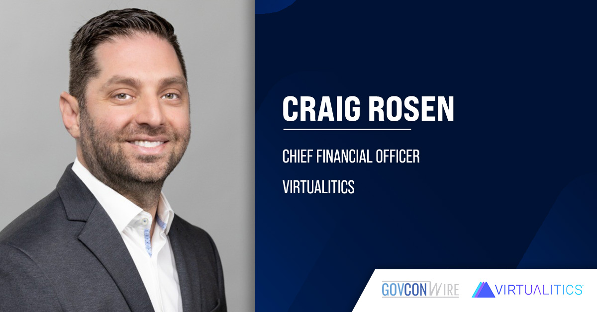 Virtualitics CFO Craig Rosen. Former Epirus executive Craig Rosen has been appointed chief financial officer at Virtualitics.