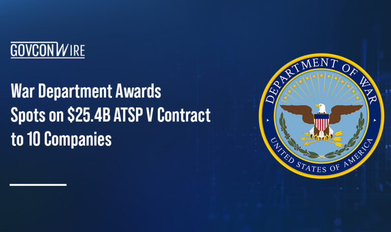 DOW logo. The Defense Microelectronics Activity awarded 10 companies spots on the Advanced Technology Support Program V deal.