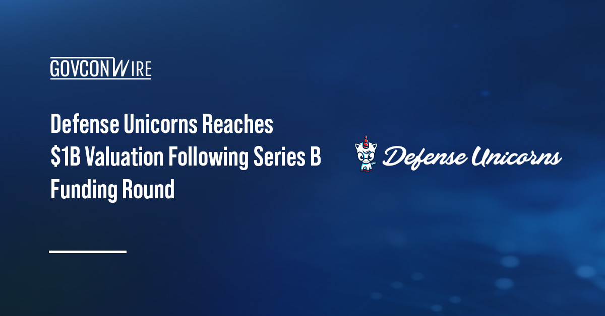 Defense Unicorns logo. Defense Unicorns secured $136 million during its Series B funding round