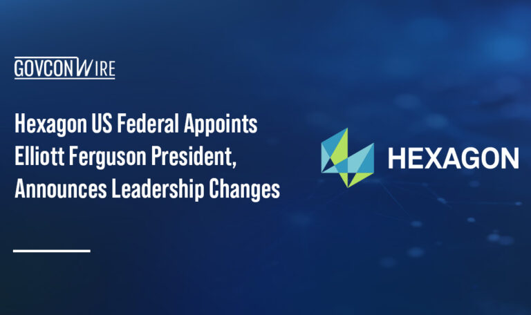 Hexagon logo. Hexagon US Federal announced key additions to its leadership team, including Elliott Ferguson as president.