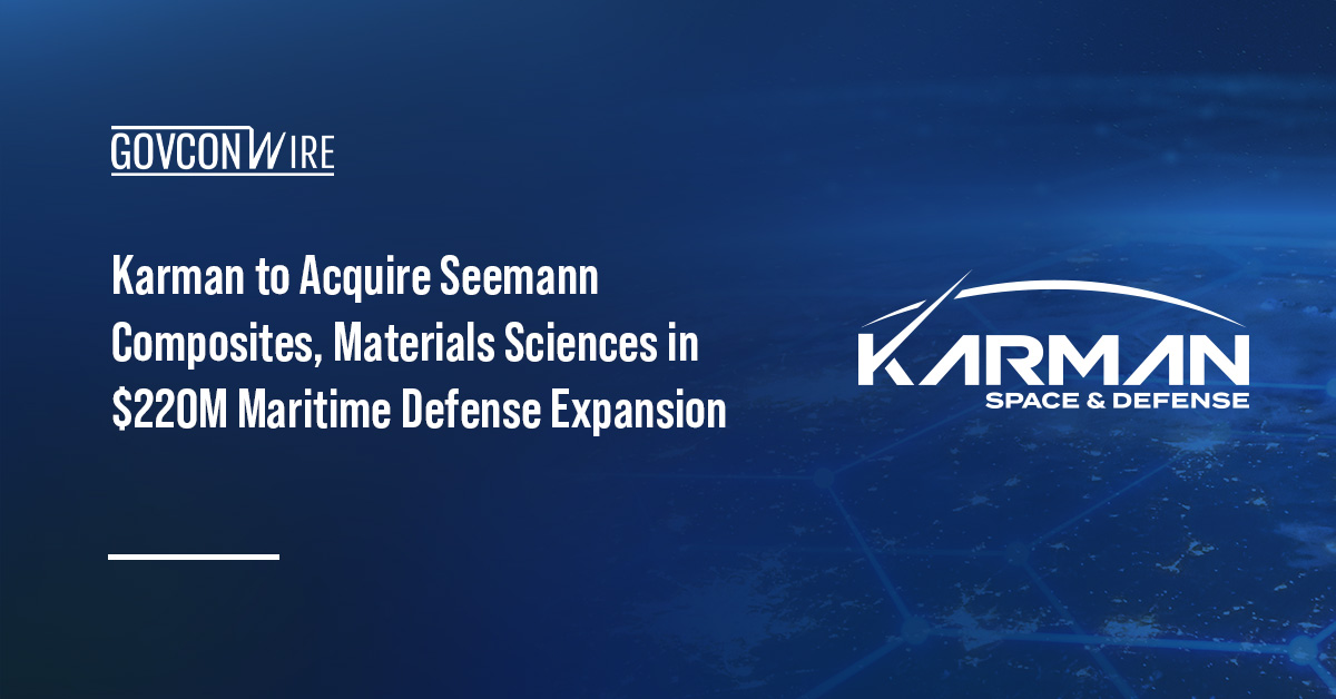 Karman to Acquire Seemann Composites, Materials Sciences in $220M Maritime Defense Expansion Karman Space & Defense. Karman is acquiring Seemann Composites and Materials Sciences.
