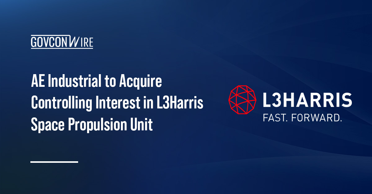 L3Harris logo. L3Harris announces acquisition deal with AE Industrial.