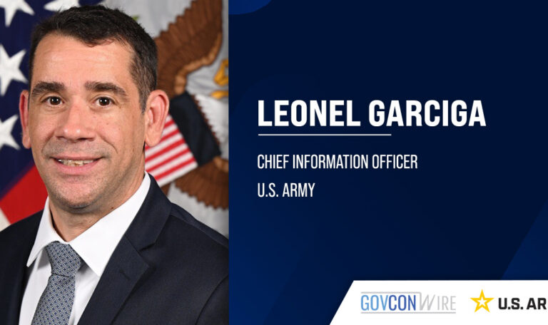 Leonel Garciga, chief information officer of the Army. Garciga said the Army's agreement with Appial reflects its IT vision