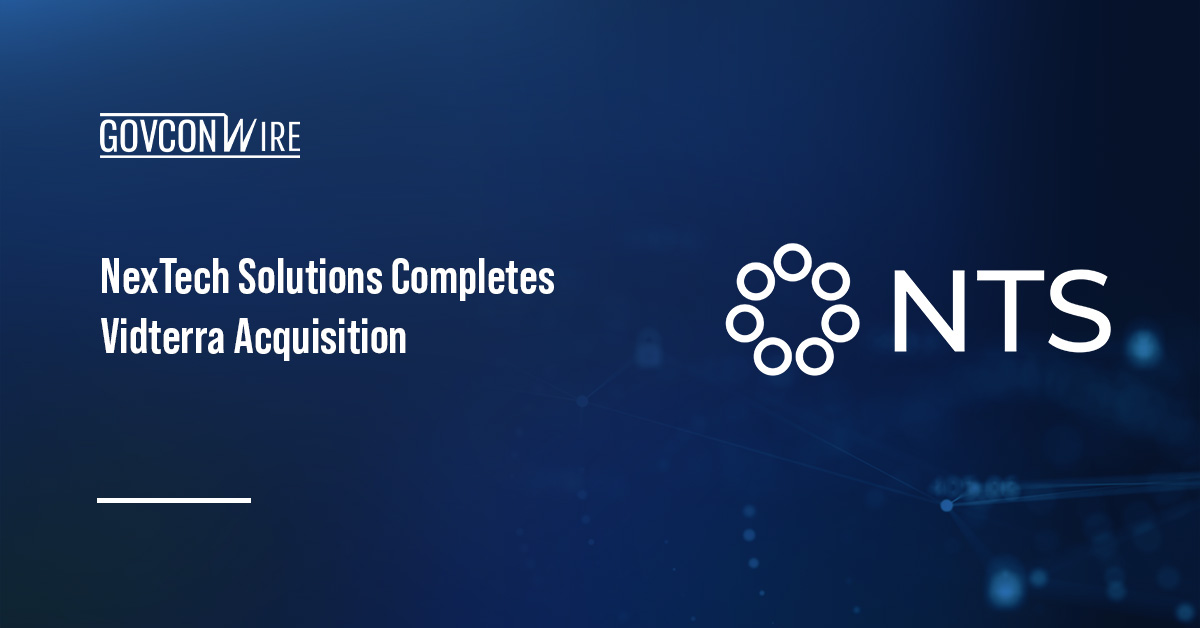 NexTech Solutions Completes Vidterra Acquisition NexTech Solutions logo. NexTech Solutions has completed its acquisition of Vidterra.