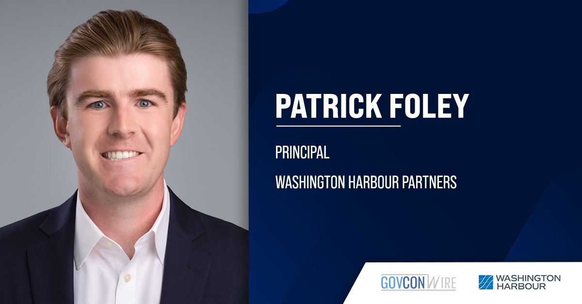 Patrick Foley, principal at Washington Harbour. Foley called ground systems as the terrestrial backbone of space economies