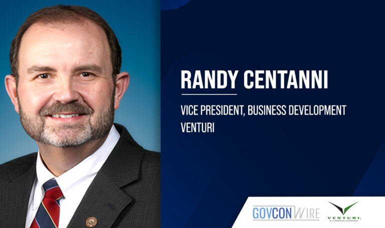 Randy Centanni, business development vice president at Venturi. Centanni joins Venturi from Astrion