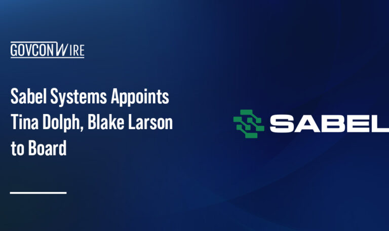 Sabel Systems logo. Sabel has appointed GovCon industry executives Tina Dolph and Blake Larson to its board.