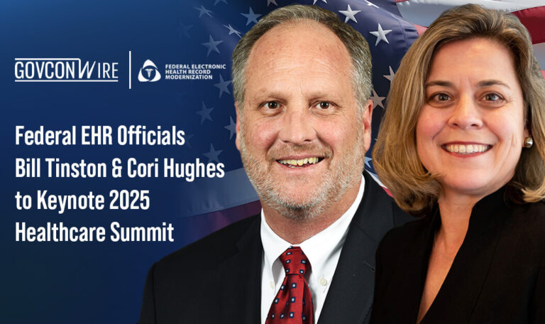 Bill Tinston and Cori Hughes. The FEHRM leaders will share how they're evolving patient services at an upcoming GovCon event.