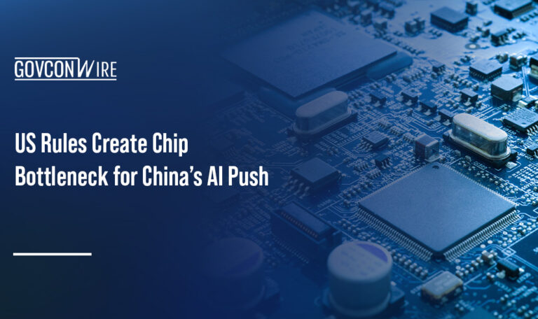 Semiconductors. China’s push to catch up with the U.S. in AI is being slowed by a bottleneck in access to advanced chips.