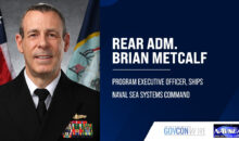 Navy Announces Search for Manager to Oversee Medium Landing Ship Production Rear Adm. Brian Metcalf, program executive officer, ships. Metcalf shared that the VCM approach accelerates ship production
