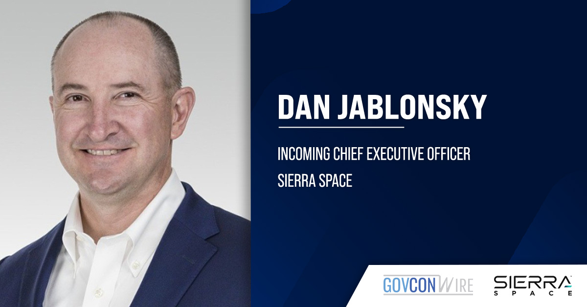 Dan Jablonsky, incoming CEO of Sierra Space. Jablonsky currently serves as chair and CEO of Ursa Major Technologies