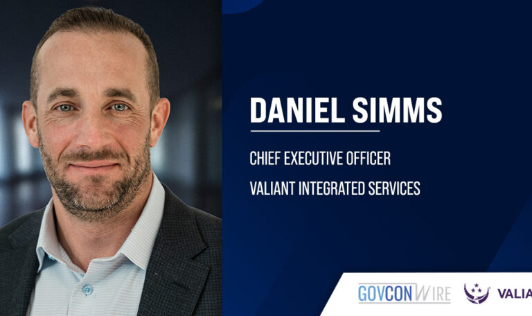 Valiant CEO Daniel Simms. Valiant Integrated Services has appointed Daniel Simms as chief executive officer.