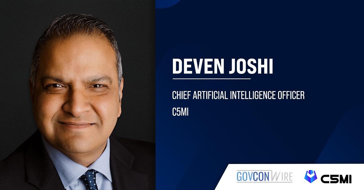 Deven Joshi Joins C5MI as Chief AI Officer