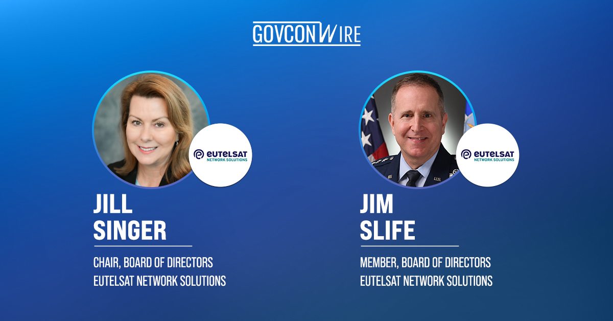 Eutelsat's Jill Singer & Jim Slife. Eutelsat Network Solutions added Jim Slife to its board and named Jill Singer chair.