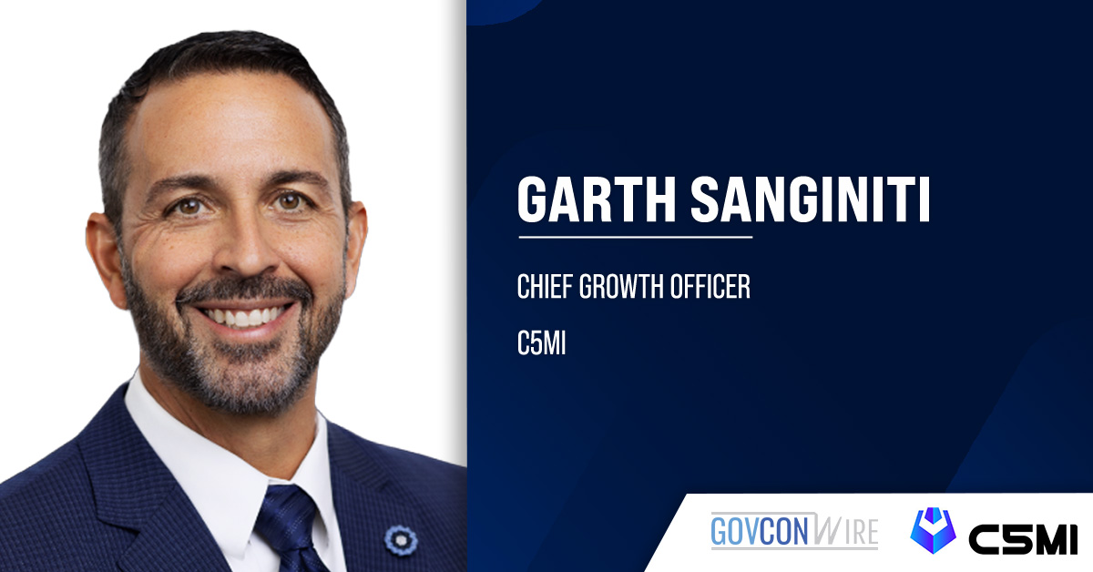 C5MI CGO Garth Sanginiti. C5MI has promoted Garth Sanginiti to chief growth officer.