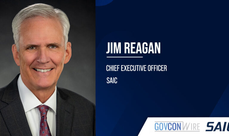Jim Reagan. The interim CEO of SAIC has transitioned to the role of chief executive officer.