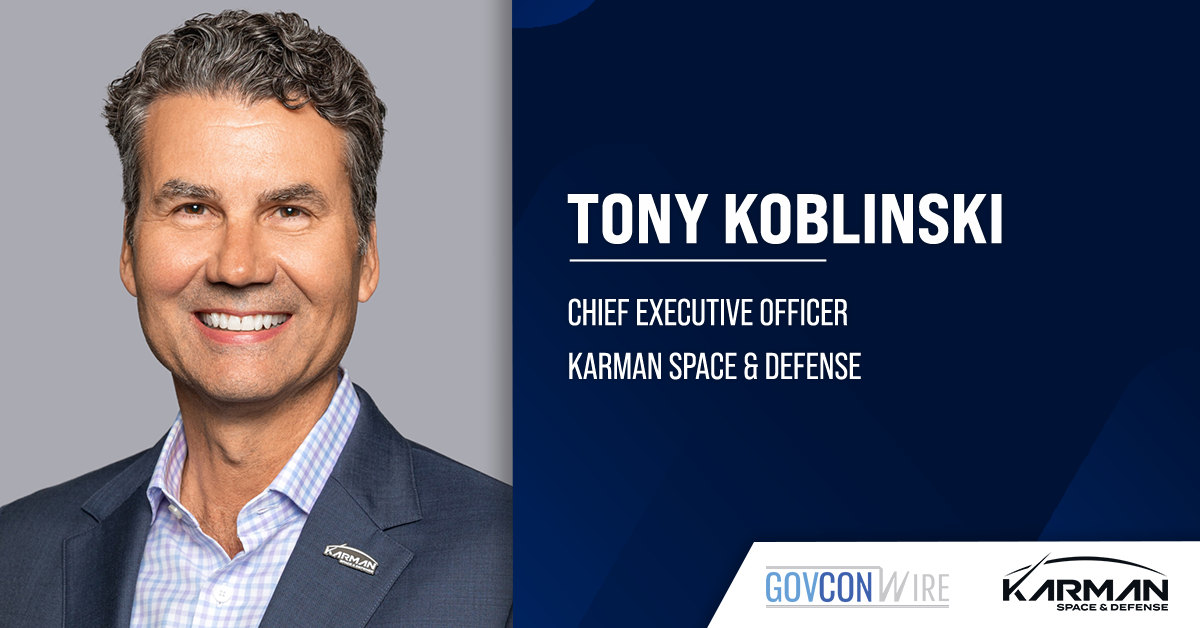 Karman Space & Defense CEO Tony Koblinski. Karman Space & Defense has acquired Seemann Composites and MSC.