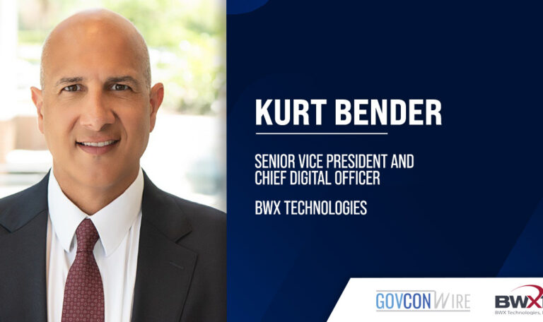 Kurt Bender. BWXT named Kurt Bender as SVP and chief digital officer.