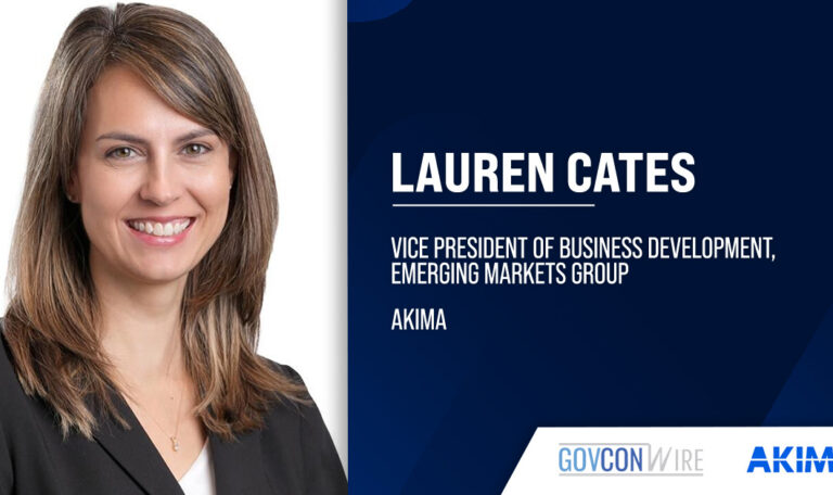 Lauren Cates. The federal growth executive has been named Akima’s VP of business development for emerging markets group.
