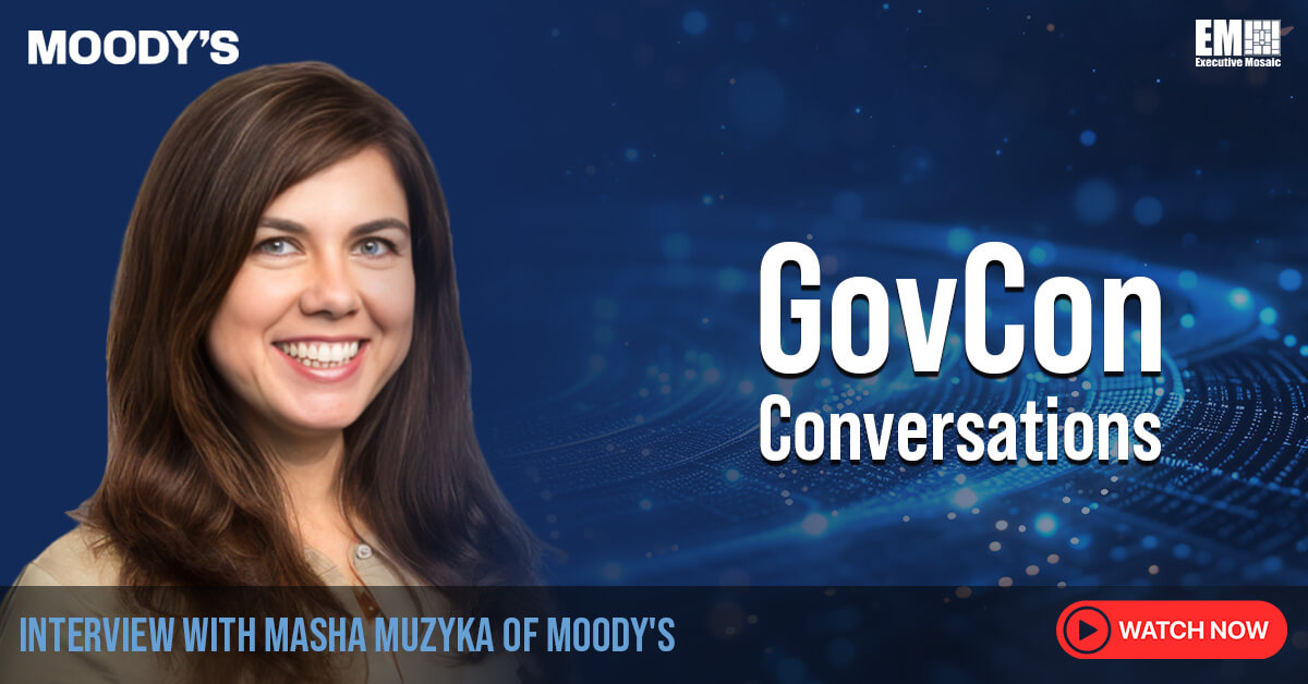 Masha Muzyka. The Moody's head of commercial for public sector sat down for a video interview with Executive Mosaic.