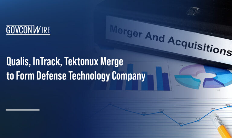 Mergers and acquisitions. Qualis, InTrack Radar Technologies and Tektonux have merged to form a defense technology company.