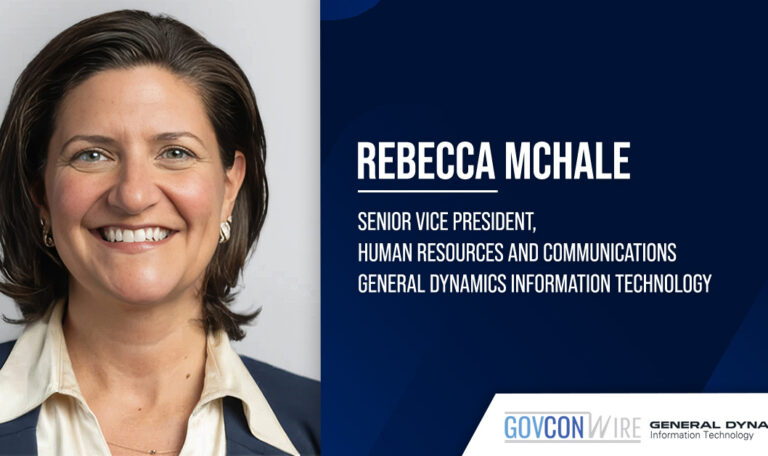 Rebecca McHale. The former Peraton chief human resources officer joined GDIT as senior VP of HR and communications.